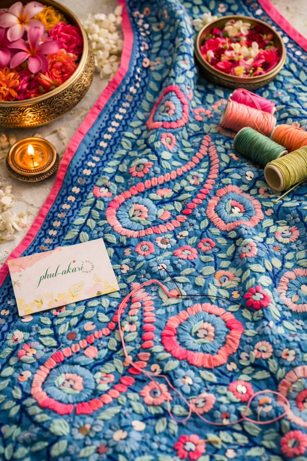 The Heritage of Phulkari embroidery