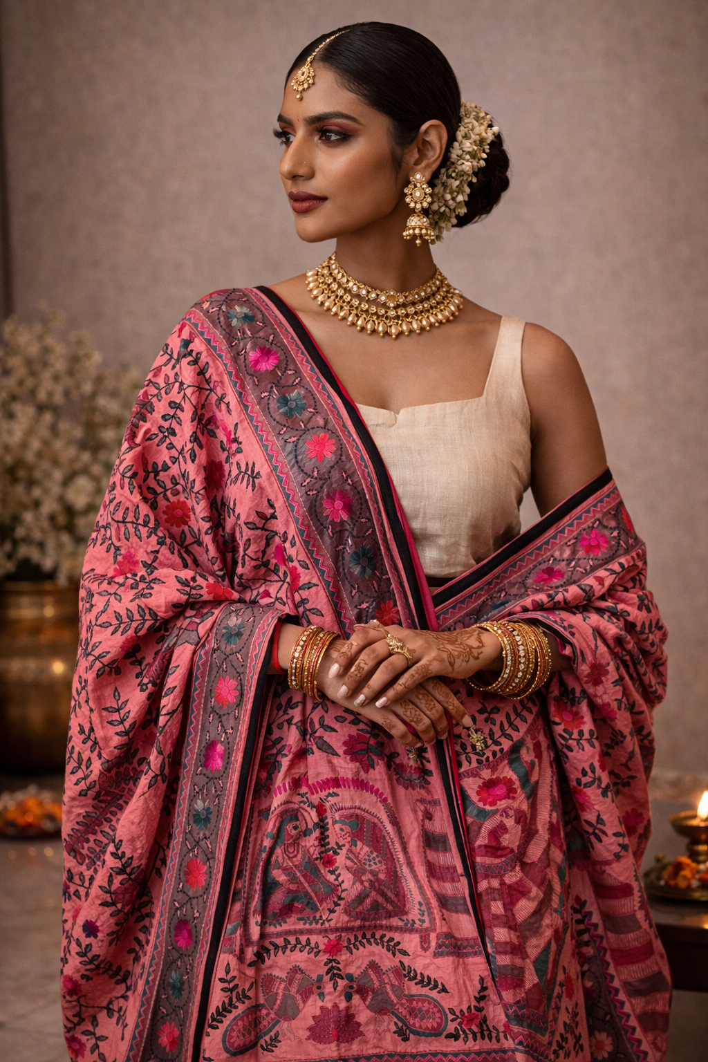 Kalamkari dupatta