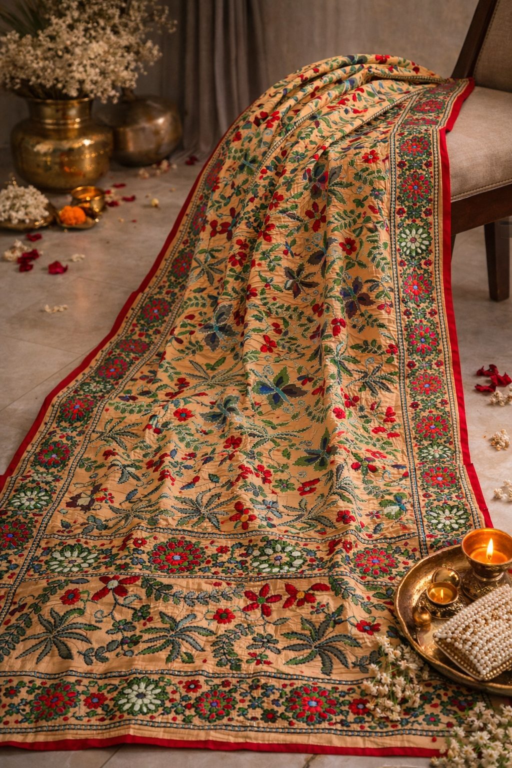 Kalamkari dupatta