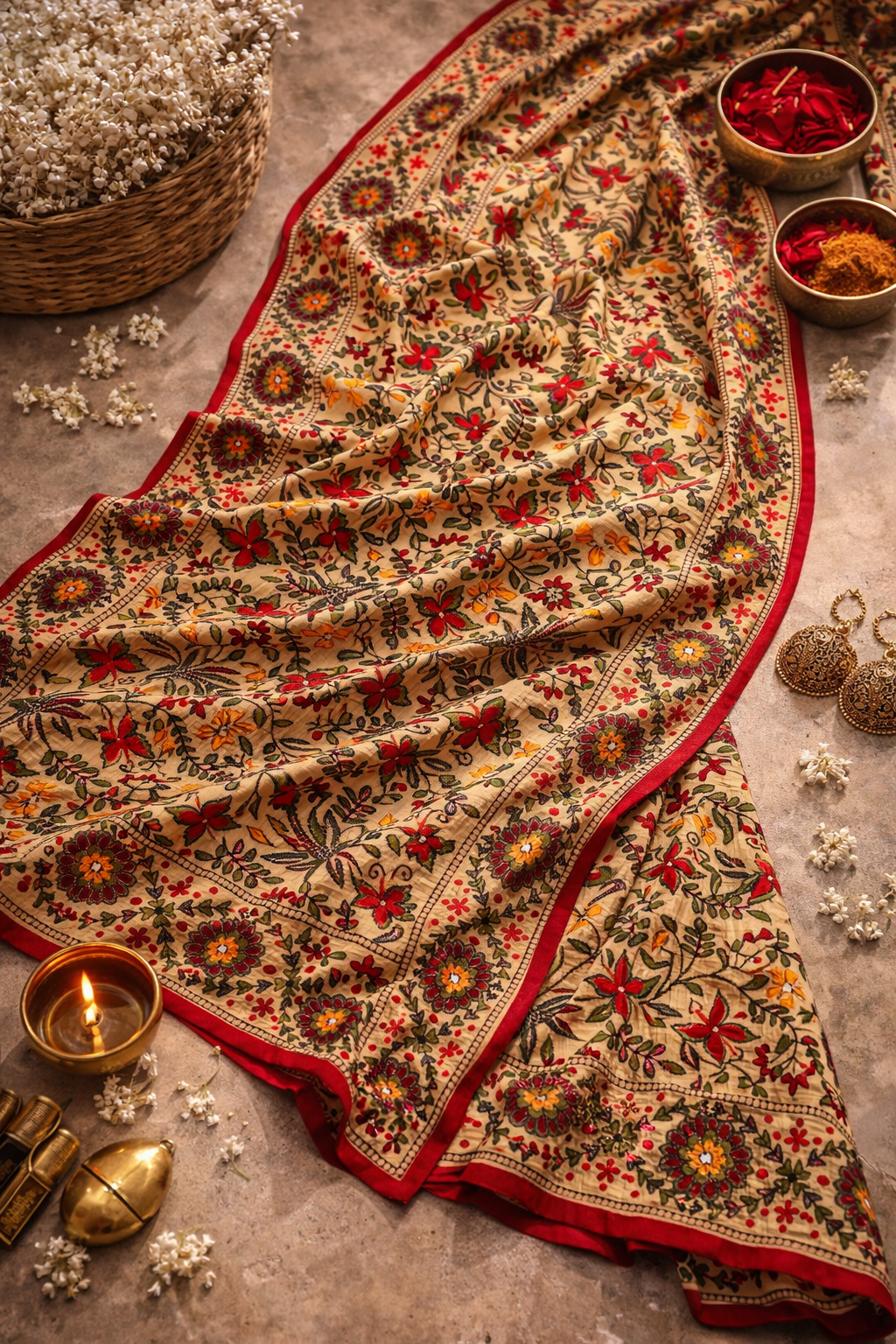 Kalamkari dupatta