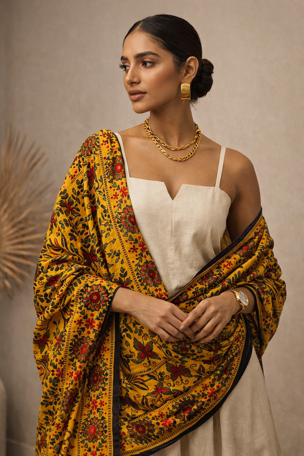 Kalamkari dupatta