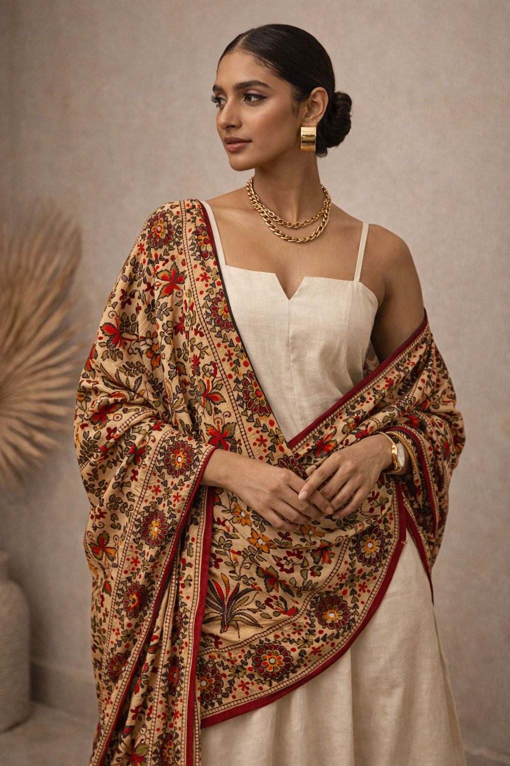 Kalamkari dupatta