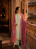 Pastel Green Kashmiri Suit