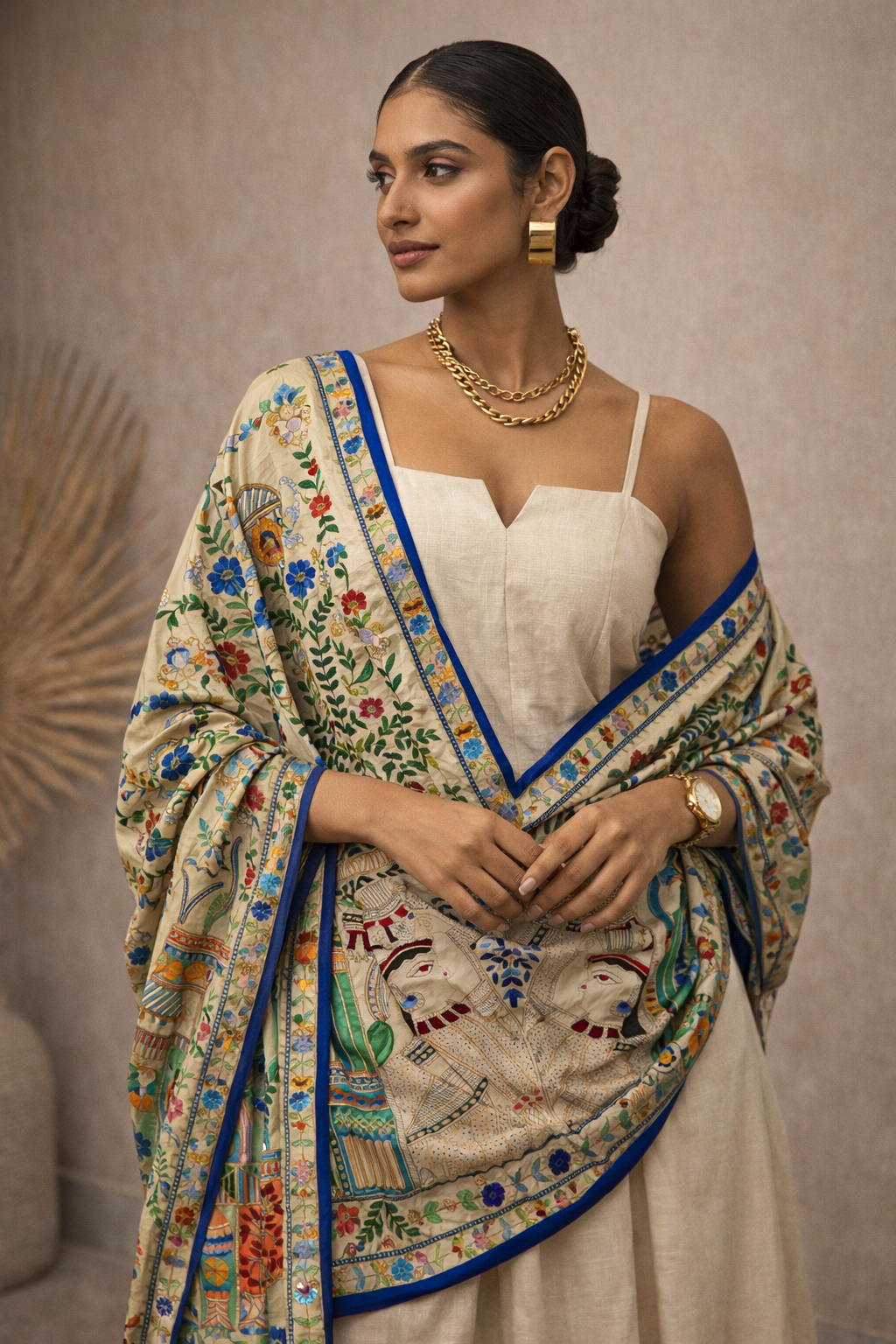 Kalamkari dupatta
