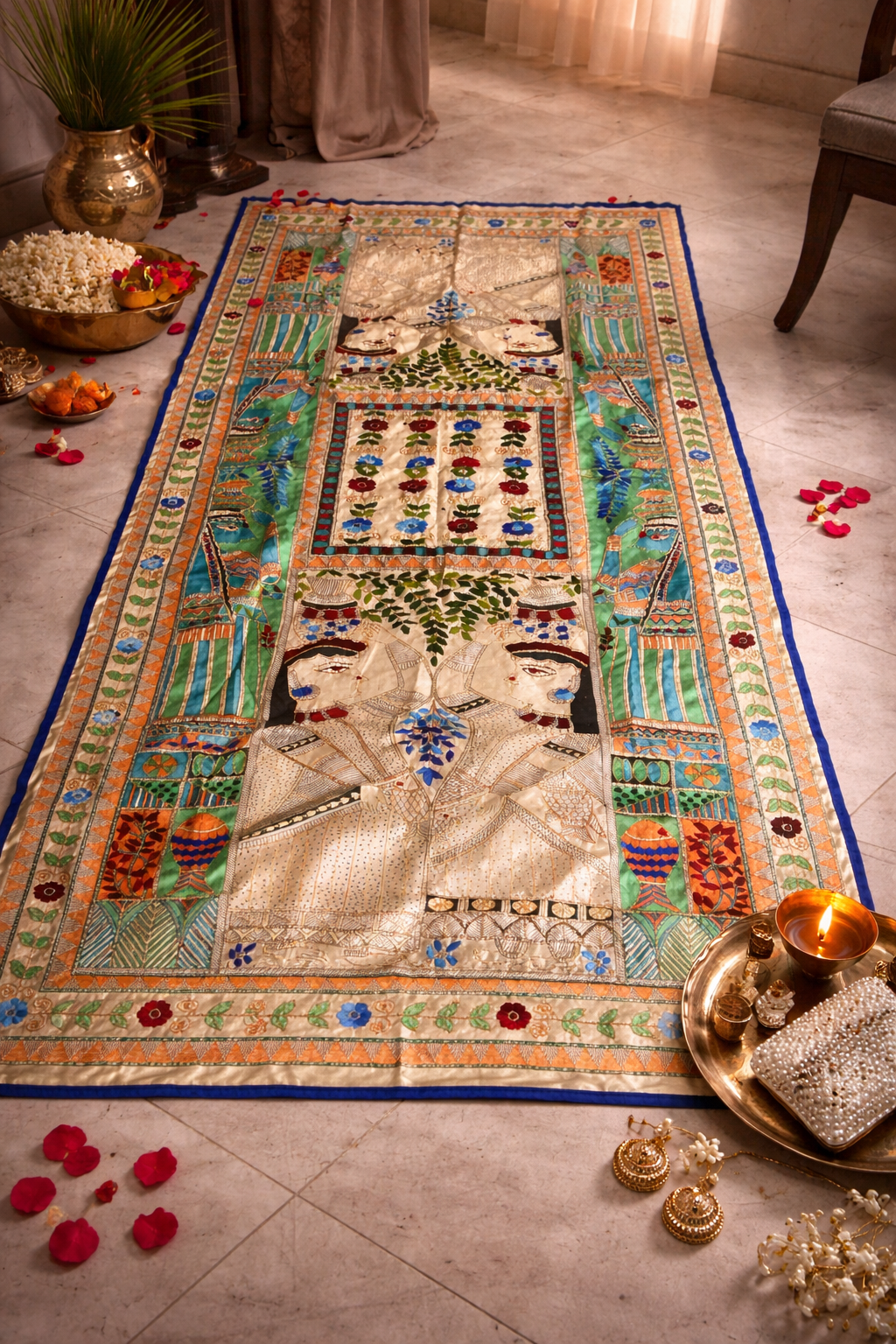 Kalamkari dupatta