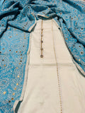 Blue Kashmiri Suit